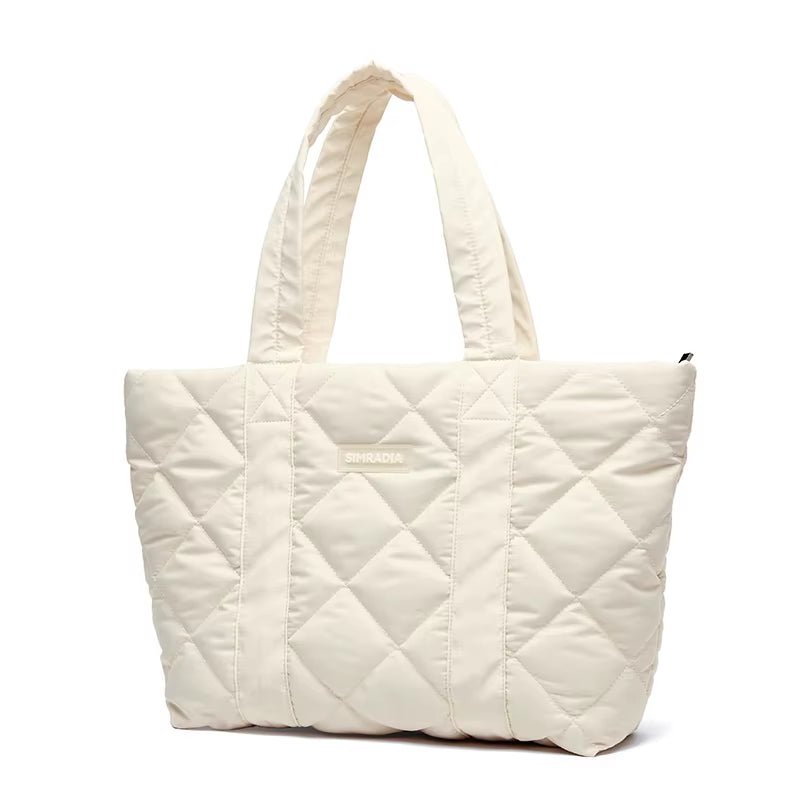 Puffy Bag Lightweight Quilted Tote Bags Puffy Shoulder Bag for Women Crossbody Purse Padded Handbag - MCROONS.COM
