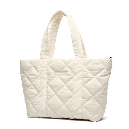 Puffy Bag Lightweight Quilted Tote Bags Puffy Shoulder Bag for Women Crossbody Purse Padded Handbag - MCROONS.COM