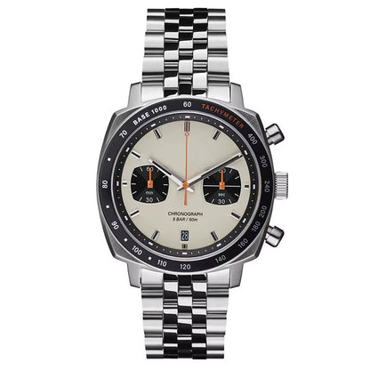 Revival of the Golden Age OEM ODM Chronograph Men Watch Cushion Case Shape 316L SS . - MCROONS.COM