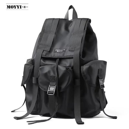 Rucksack Men'S Laptop Backpack Fashion Trend Large Capacity High School Student School Bag Travel Backpack - MCROONS.COM