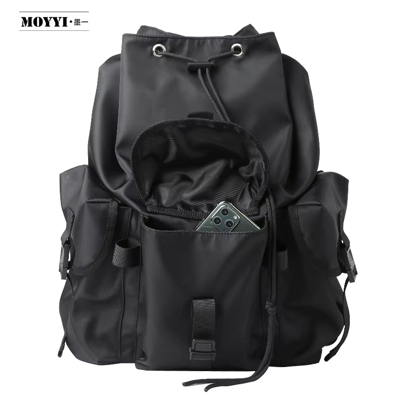 Rucksack Men'S Laptop Backpack Fashion Trend Large Capacity High School Student School Bag Travel Backpack - MCROONS.COM