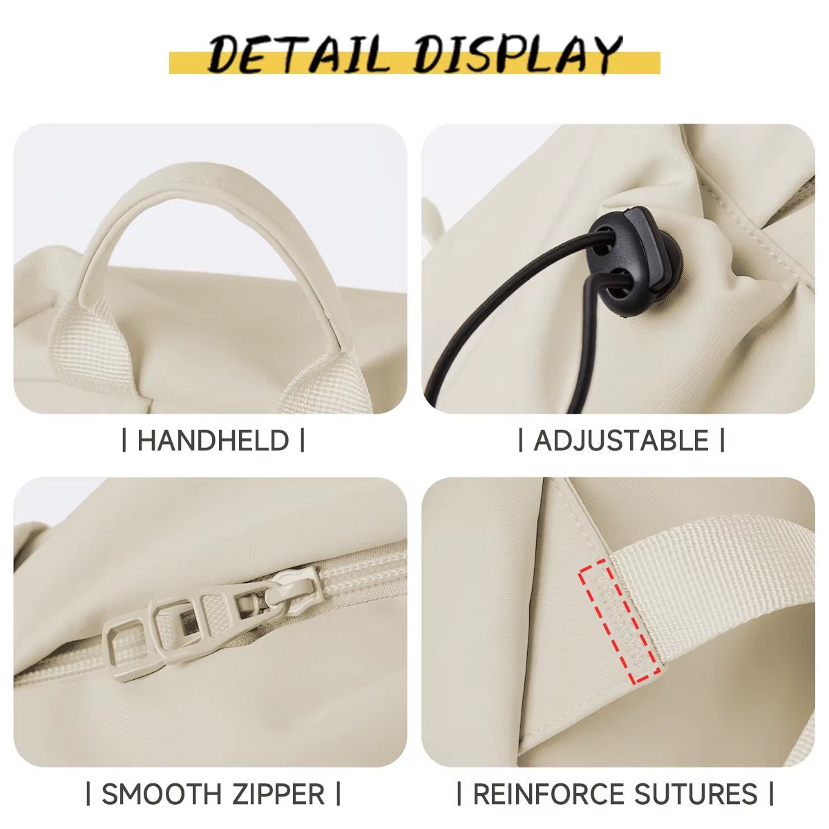 Schoolbag Female Japanese Design Versatile Sports Outdoor Travel Backpack - MCROONS.COM