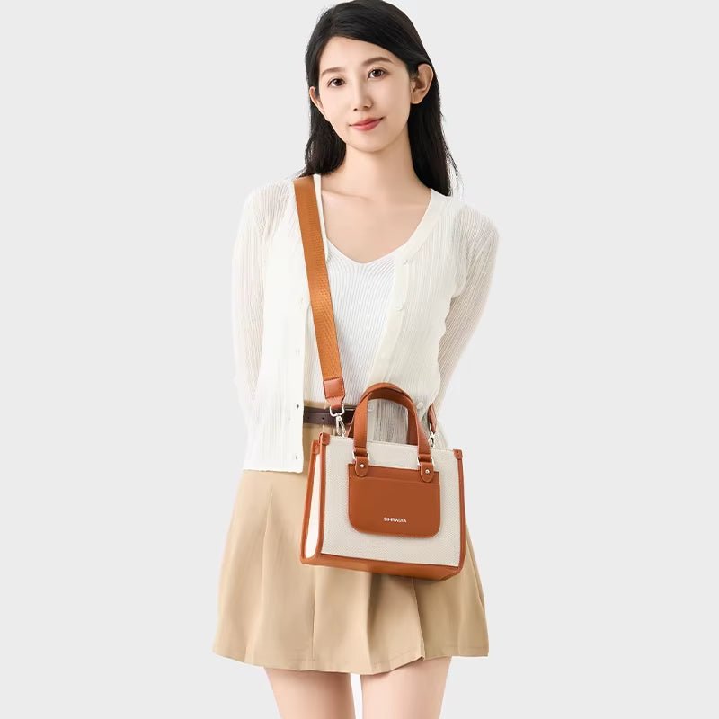 SIMRADIA Fashion Canvas Luxury Handbags Bags for Women Custom Logo Designer Bags Travel Women'S Handbags Outdoor Crossbody Bag - MCROONS.COM