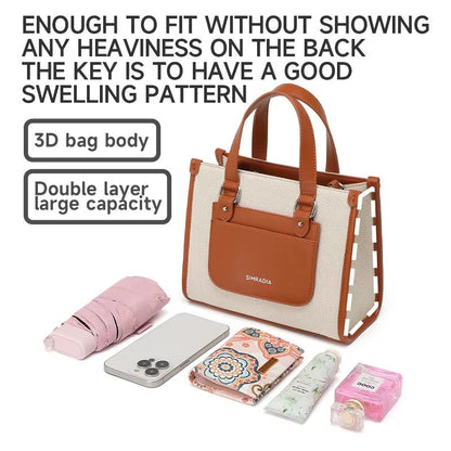 SIMRADIA Fashion Canvas Luxury Handbags Bags for Women Custom Logo Designer Bags Travel Women'S Handbags Outdoor Crossbody Bag - MCROONS.COM