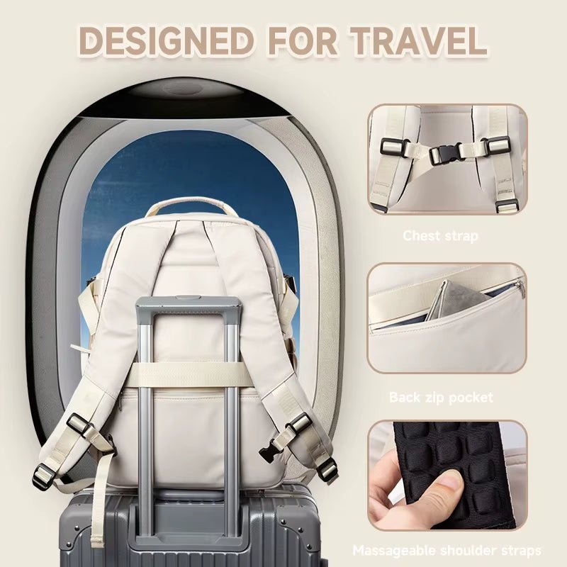 Simradia Larger Capacity Carry on Laptop Backpack for Man Woman Hiking Travel Bag Outdoor Backpacks Overnight Other Backpack - MCROONS.COM