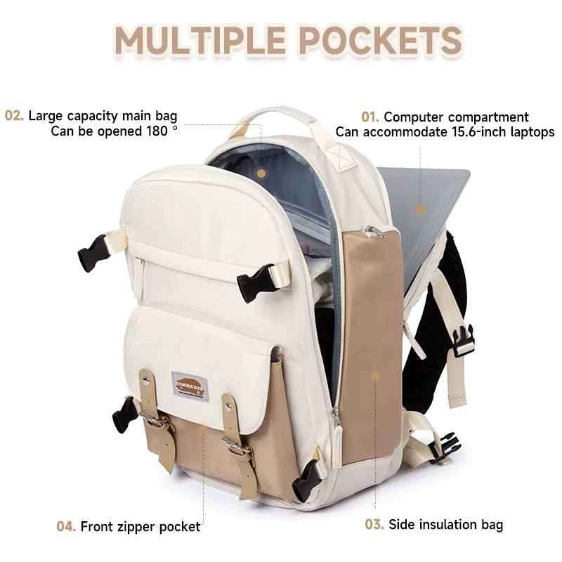 Simradia Larger Capacity Carry on Laptop Backpack for Man Woman Hiking Travel Bag Outdoor Backpacks Overnight Other Backpack - MCROONS.COM