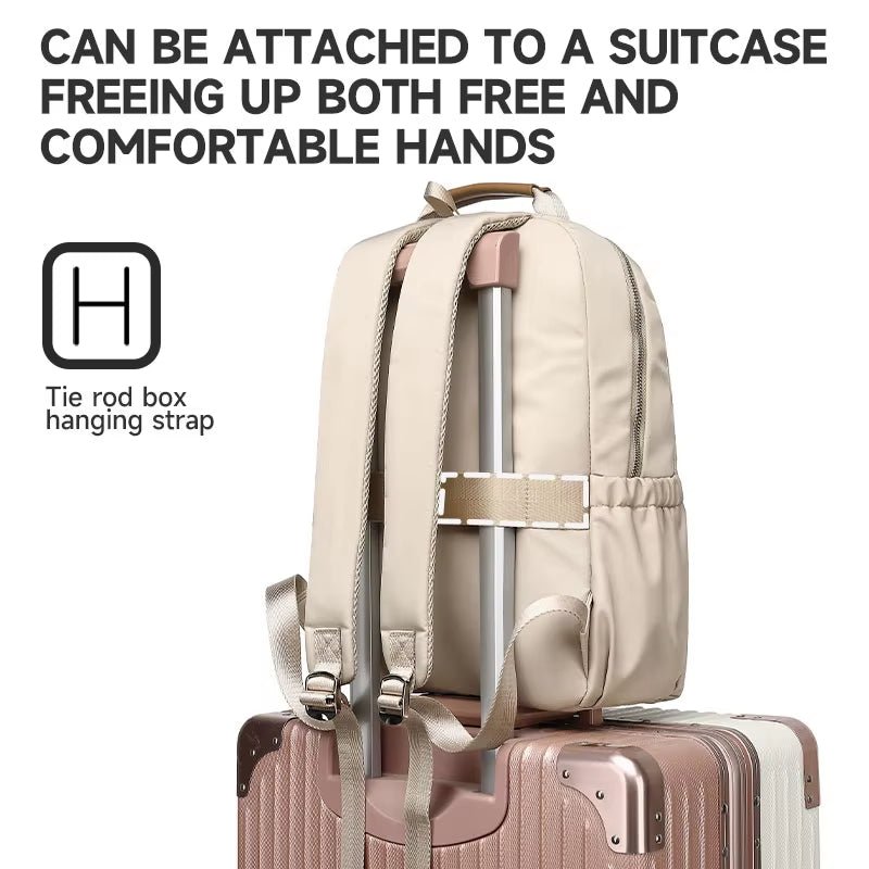 Simradia Lightweight Oxford Multifunctional Backpack for Women 14 Inch Laptop Schoolbag for Girl Lady Travel Backpack - MCROONS.COM