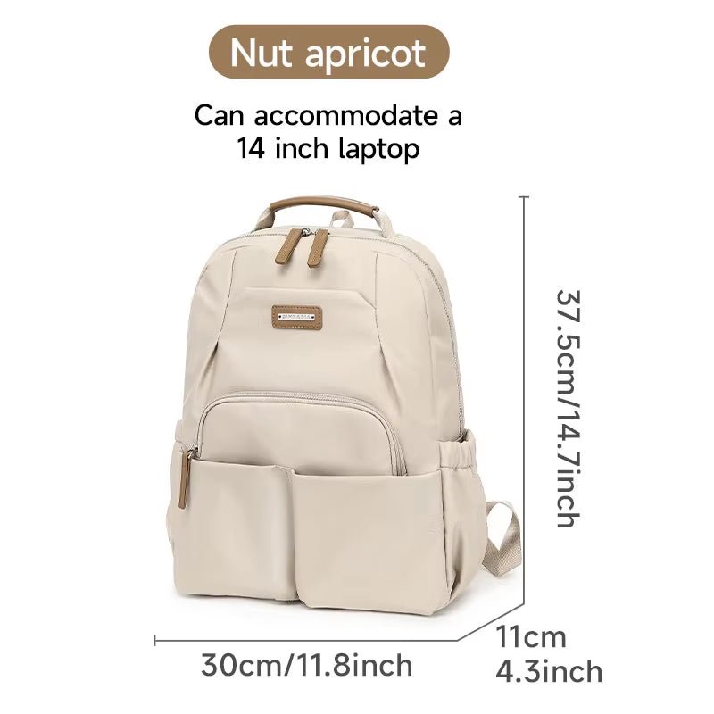 Simradia Lightweight Oxford Multifunctional Backpack for Women 14 Inch Laptop Schoolbag for Girl Lady Travel Backpack - MCROONS.COM