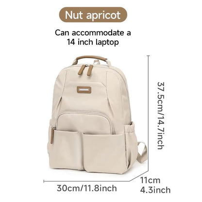 Simradia Lightweight Oxford Multifunctional Backpack for Women 14 Inch Laptop Schoolbag for Girl Lady Travel Backpack - MCROONS.COM