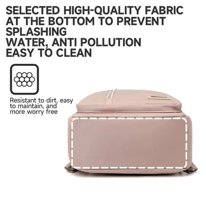 Simradia Oxford Waterproof Lady Backpack 14 Inch Laptop Backpacks for Women Simple Travel Bag School Backpack for Girls - MCROONS.COM