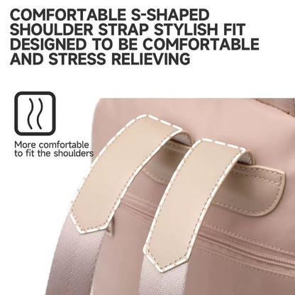 Simradia Oxford Waterproof Lady Backpack 14 Inch Laptop Backpacks for Women Simple Travel Bag School Backpack for Girls - MCROONS.COM