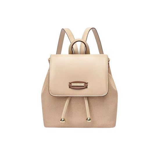 Simradia PVC Drawstring Backpack Purse Retro Preppy College School Bag Fashion Travel Women Backpack - MCROONS.COM