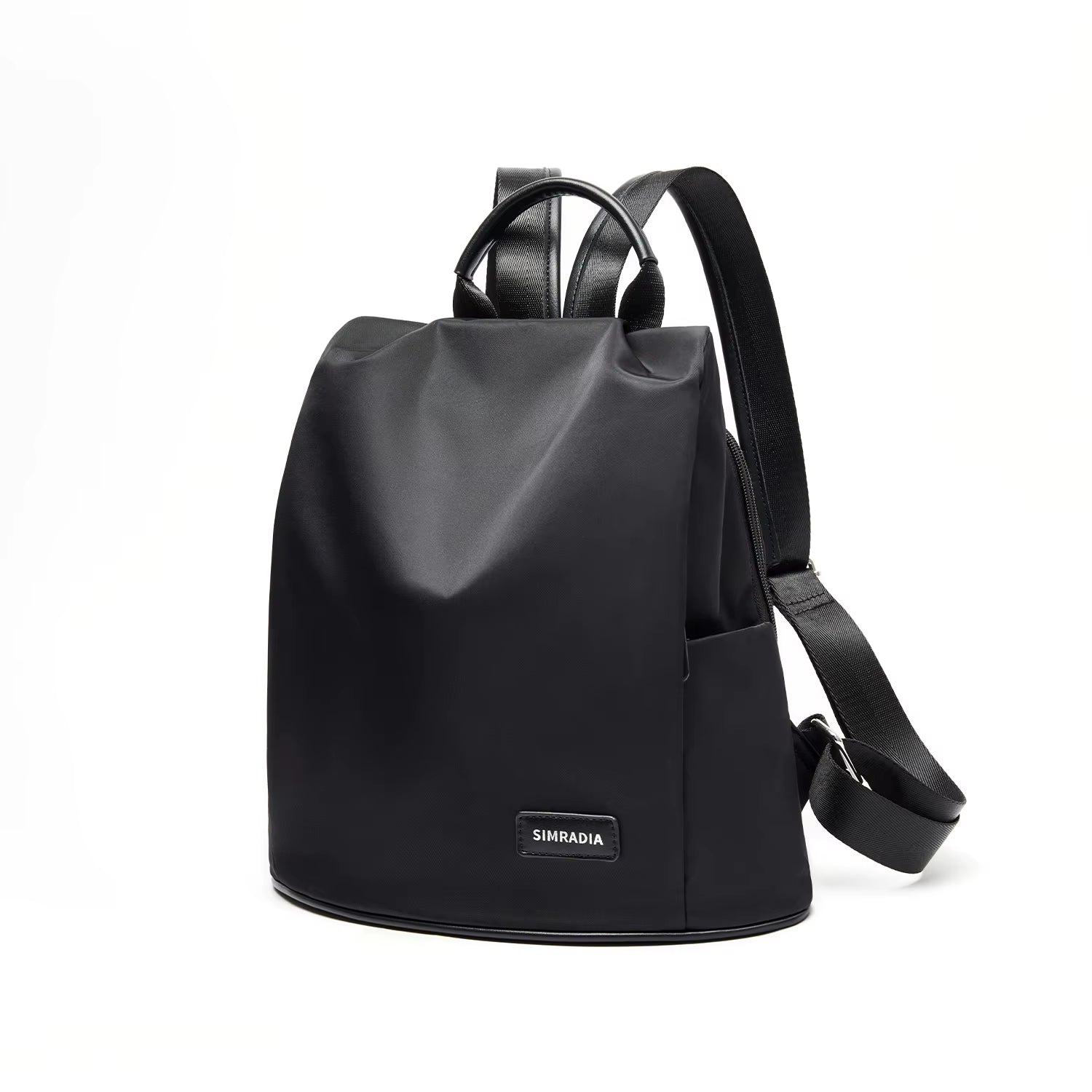 Simradia Small Black Women Causal Backpacks Oxford Waterproof Backpack for Women Outdoor School Bag Rucksack Ladies - MCROONS.COM