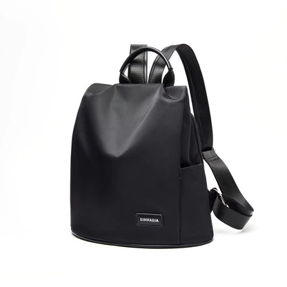 Simradia Small Black Women Causal Backpacks Oxford Waterproof Backpack for Women Outdoor School Bag Rucksack Ladies - MCROONS.COM