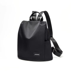 Simradia Small Black Women Causal Backpacks Oxford Waterproof Backpack for Women Outdoor School Bag Rucksack Ladies