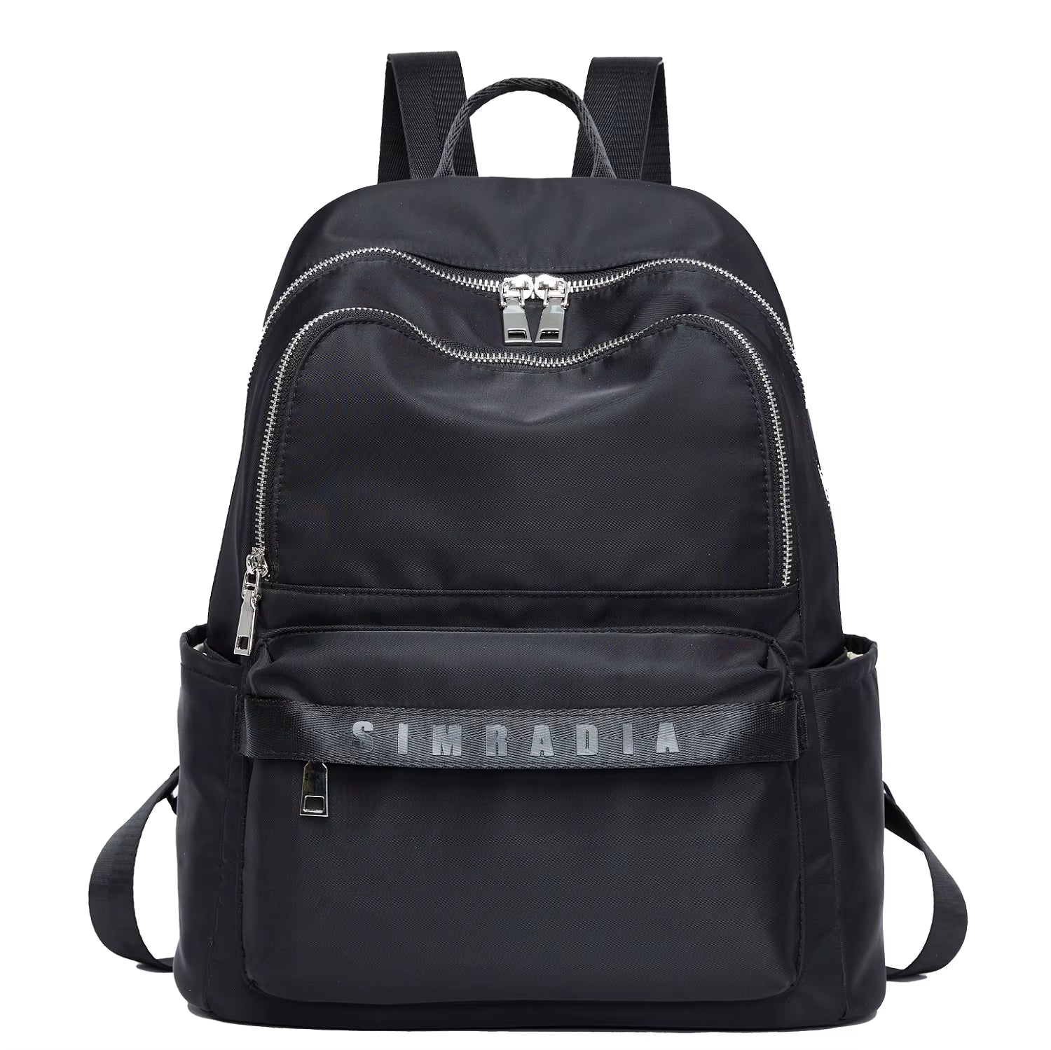 Simradia Stylish Casual Ladies Travel Backpack Black Mini Female Backpacks Waterpoof Custom Logo Large Capacity School Bags - MCROONS.COM