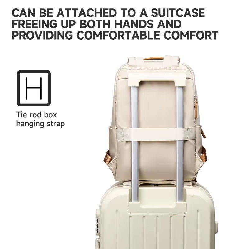 Simradia Women'S Simple Laptop Backpack Business Backpacks Oxford Weekend Knapsack for Lady School Outdoor Rucksack Travel Bags - MCROONS.COM