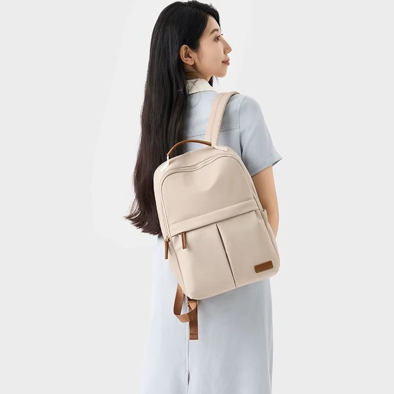 Simradia Women'S Simple Laptop Backpack Business Backpacks Oxford Weekend Knapsack for Lady School Outdoor Rucksack Travel Bags - MCROONS.COM