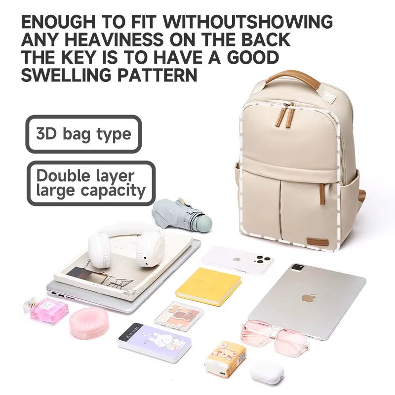 Simradia Women'S Simple Laptop Backpack Business Backpacks Oxford Weekend Knapsack for Lady School Outdoor Rucksack Travel Bags - MCROONS.COM