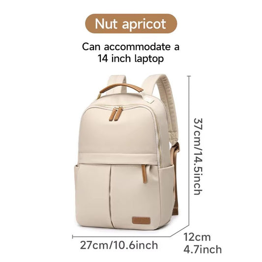 Simradia Women'S Simple Laptop Backpack Business Backpacks Oxford Weekend Knapsack for Lady School Outdoor Rucksack Travel Bags - MCROONS.COM