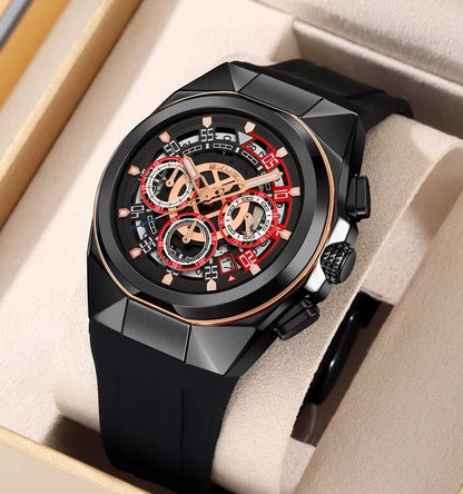 SKMEI Wholesale Luxury Silica Skeleton Analog Wrist Quartz Watch for Men Wristwatches Reloj Para Hombre - MCROONS.COM