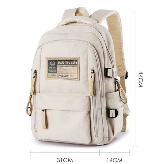 Stylish Laptop Casual Backpack Large Capacity Other Backpack Waterproof Camping Hiking Travel College Laptop Travel Man Woman - MCROONS.COM