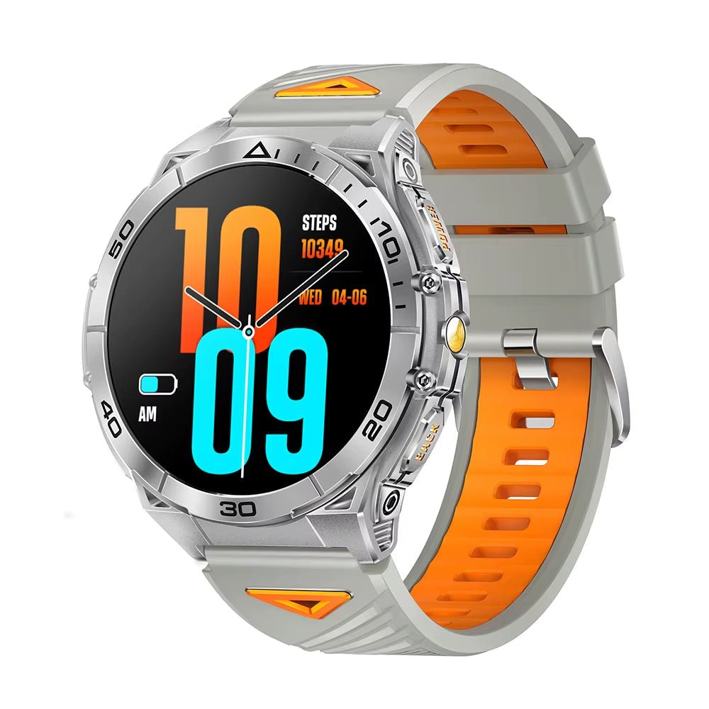 TKYUAN 2025 Military - Grade Durable Smartwatch with Amoled Screen 600Mah Battery Flashlight Fitness Tracker Sport Smart Watch - MCROONS.COM