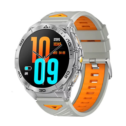 TKYUAN 2025 Military - Grade Durable Smartwatch with Amoled Screen 600Mah Battery Flashlight Fitness Tracker Sport Smart Watch - MCROONS.COM