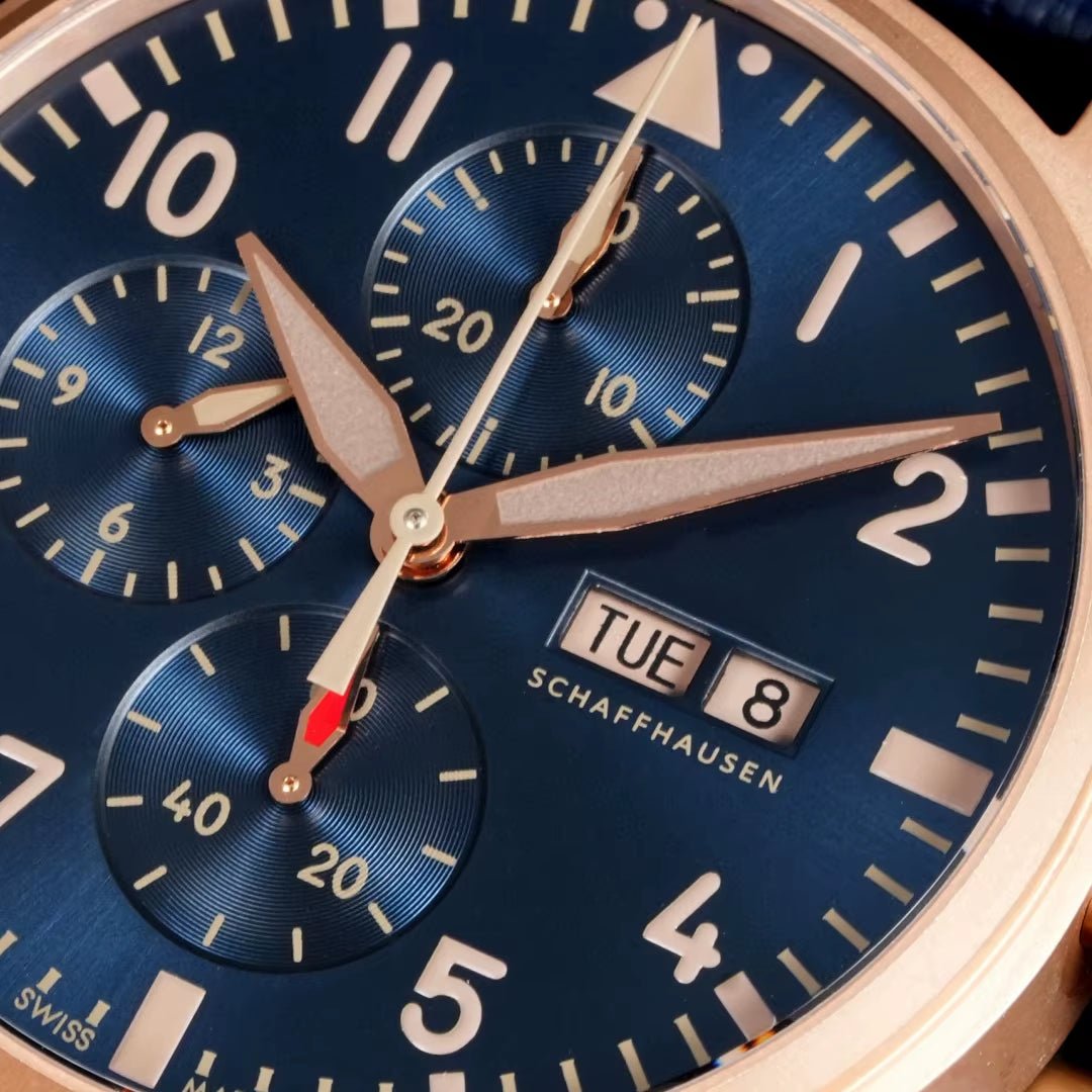 Top Luxury 43Mm Stainless Steel Mechanical Chronograph Watch Movement Saves Kinetic Energy for 72 Hours. - MCROONS.COM