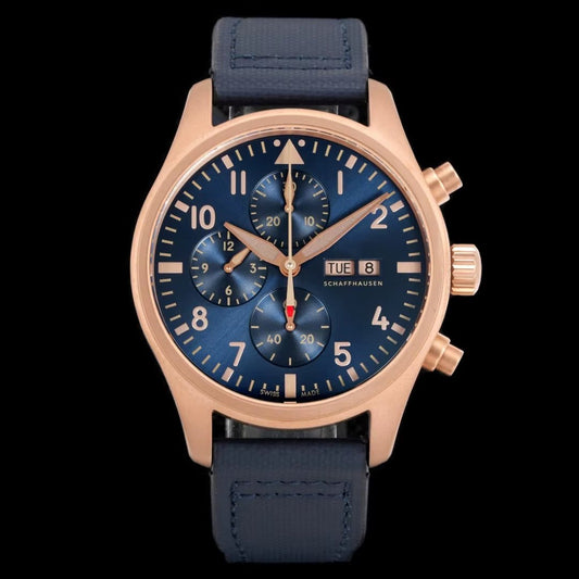 Top Luxury 43Mm Stainless Steel Mechanical Chronograph Watch Movement Saves Kinetic Energy for 72 Hours. - MCROONS.COM