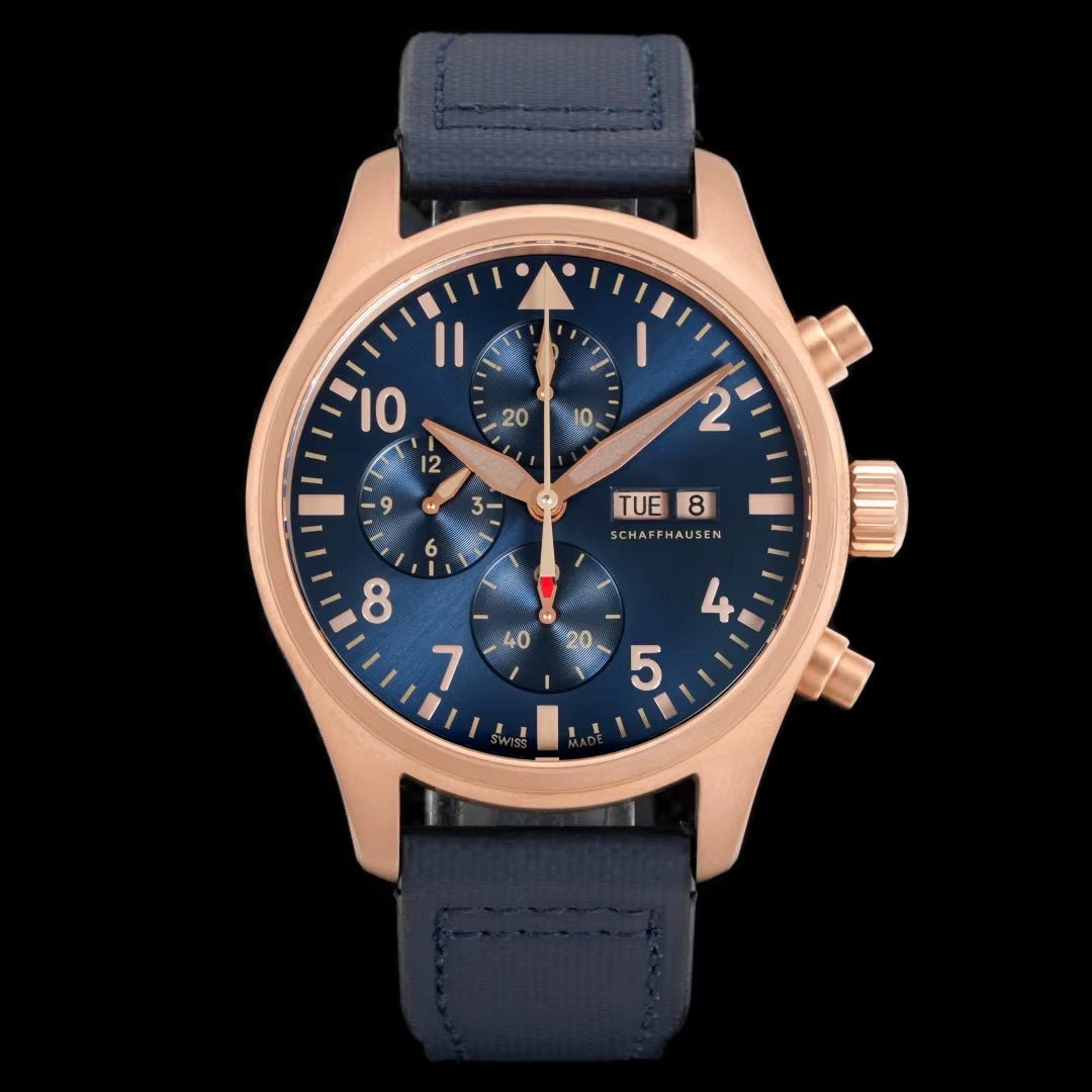 Top Luxury 43Mm Stainless Steel Mechanical Chronograph Watch Movement Saves Kinetic Energy for 72 Hours. - MCROONS.COM