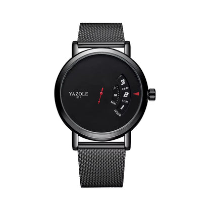 Top Ranking Leisure Spinning Rotate Windows Metal Steel Mens Quartz Watch Waterproof Custom Wristwatches Relojes Wholesale - MCROONS.COM