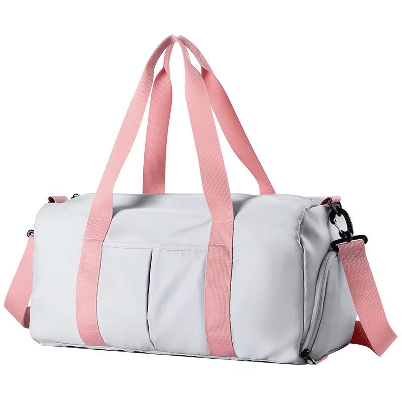Travel Sports Gym Duffel Bag with Shoe Compartment Bag for Women - MCROONS.COM
