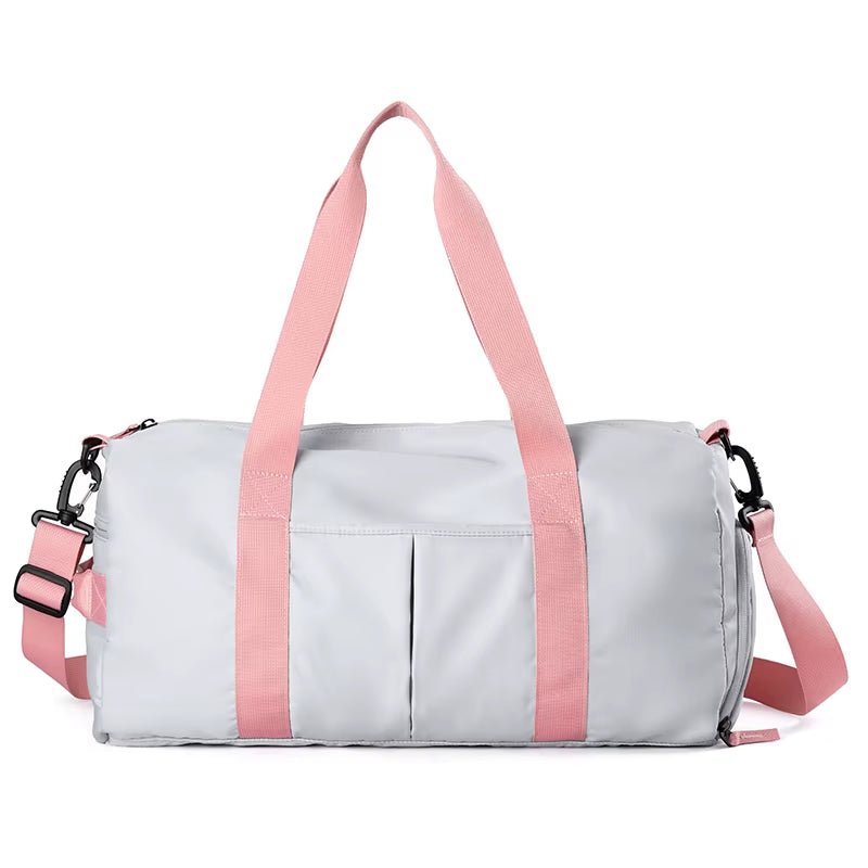 Travel Sports Gym Duffel Bag with Shoe Compartment Bag for Women - MCROONS.COM
