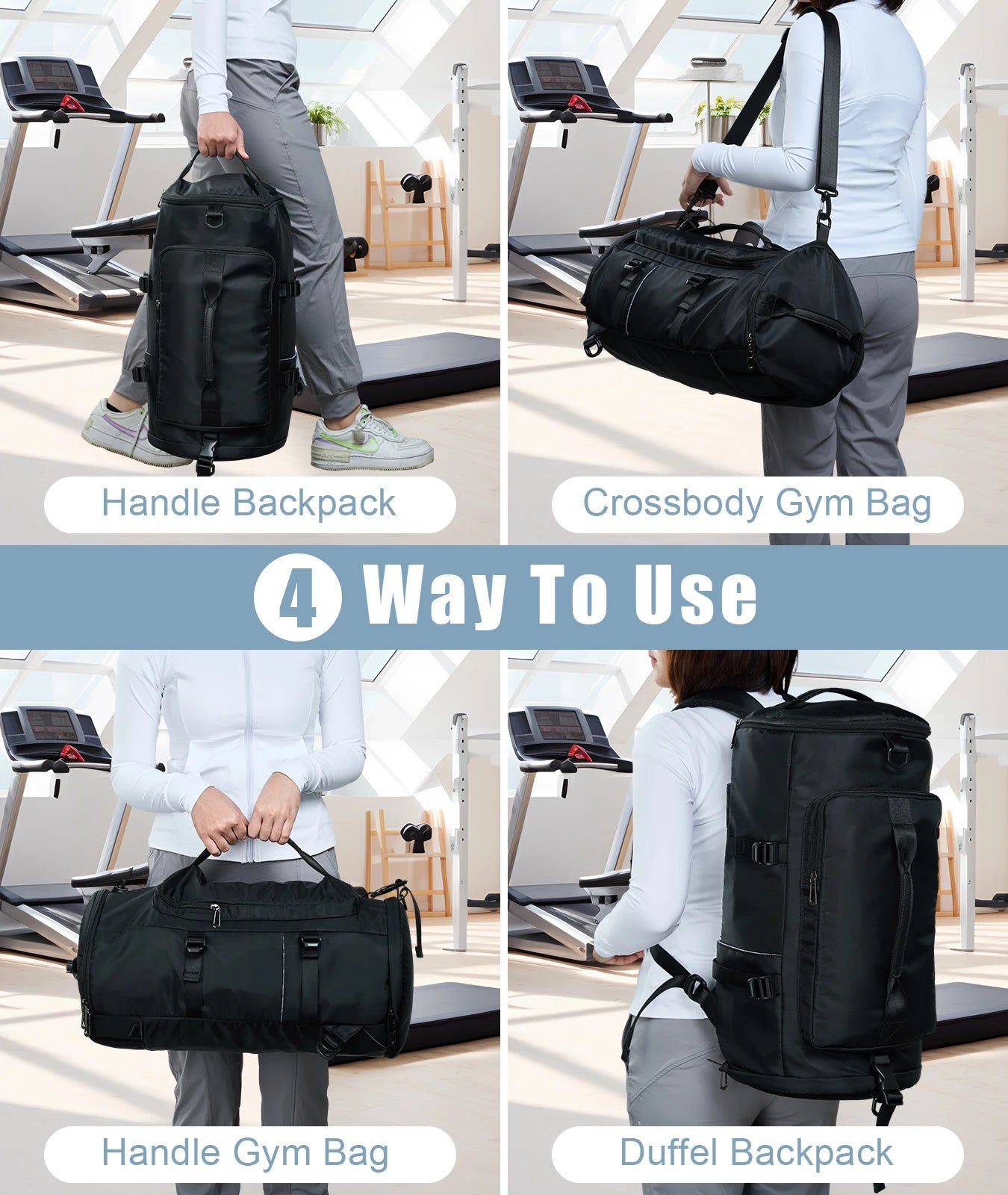 Unisex Fitness Gym Bag Mochilas Outdoor Travel Bag School Student Sports Backpack Bags - MCROONS.COM