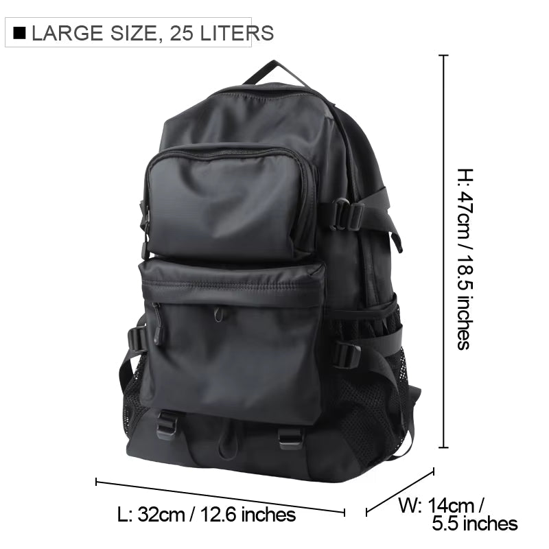 Unisex Kpop Large Backpacks Satchel Teenager Sports Attend School Japan Style School Bag - MCROONS.COM