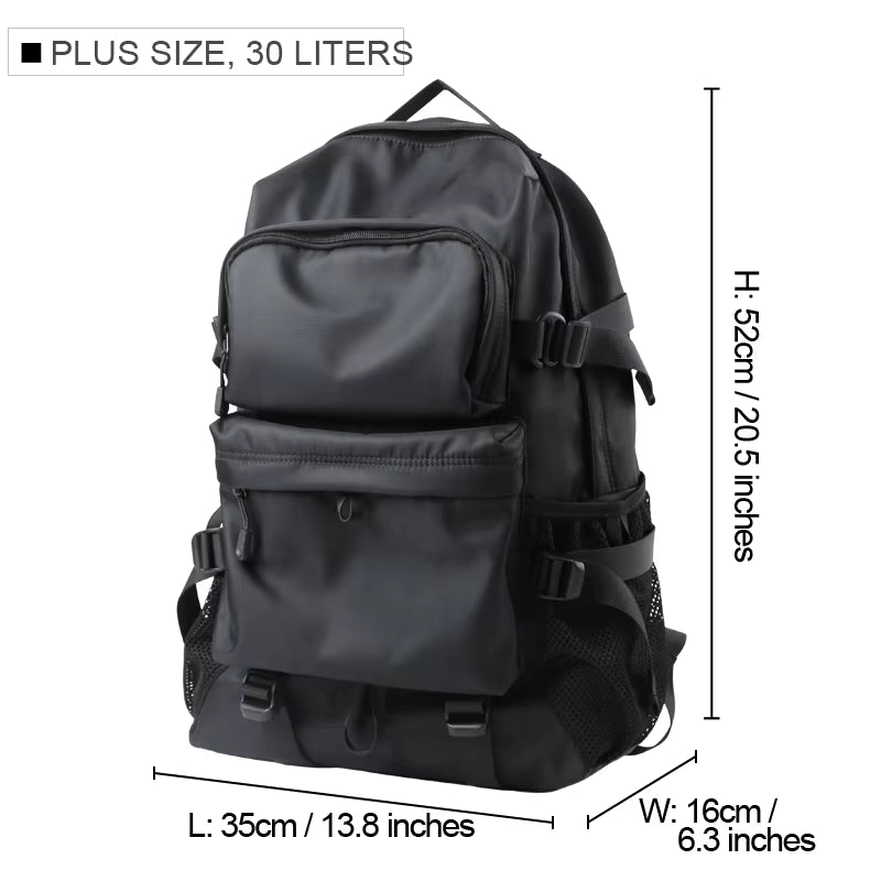 Unisex Kpop Large Backpacks Satchel Teenager Sports Attend School Japan Style School Bag - MCROONS.COM