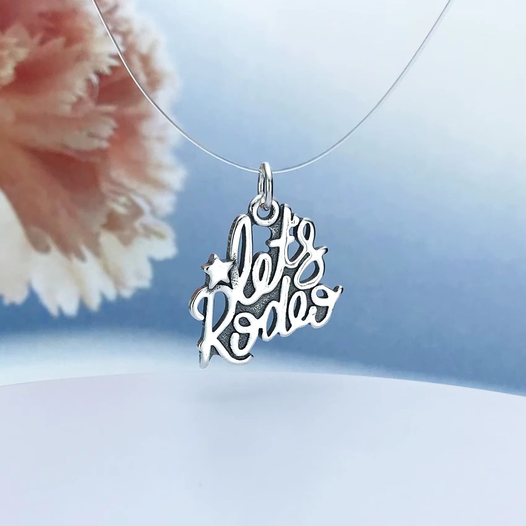 Vintage Retro Style Emotion Shape Let'S Rodeo Fine Jewelry Pendant & Charm - MCROONS.COM