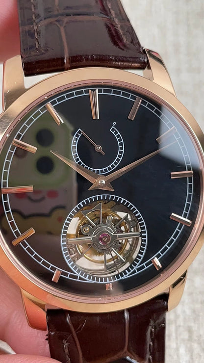 Wacha Man Kinetic Tourbillon Customized by Major Brands Fashionable Business Watch for Men - MCROONS.COM