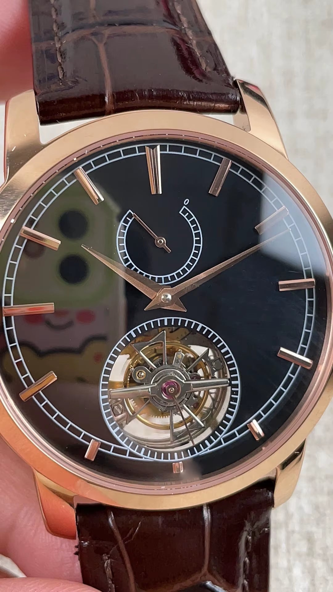 Wacha Man Kinetic Tourbillon Customized by Major Brands Fashionable Business Watch for Men - MCROONS.COM