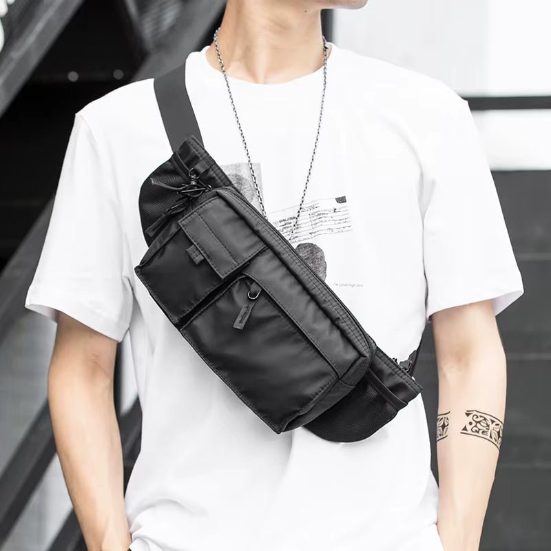Waterproof Fanny Pack Bags for Men Running Belt Bag Customized Logo Sport Waist Bags - MCROONS.COM