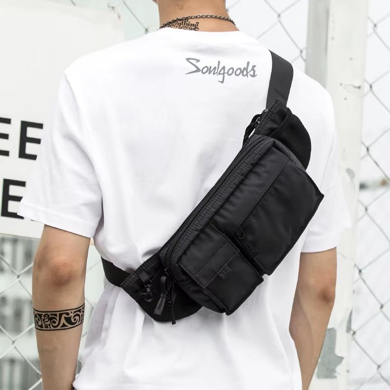 Waterproof Fanny Pack Bags for Men Running Belt Bag Customized Logo Sport Waist Bags - MCROONS.COM