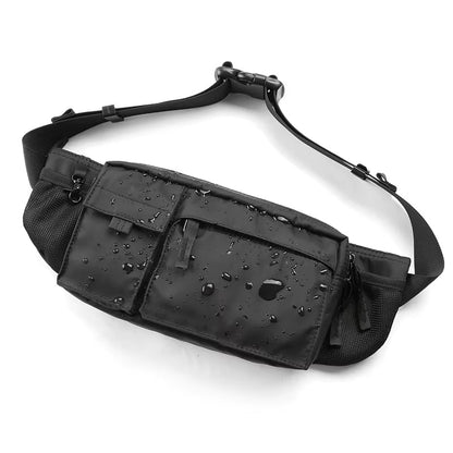 Waterproof Fanny Pack Bags for Men Running Belt Bag Customized Logo Sport Waist Bags - MCROONS.COM