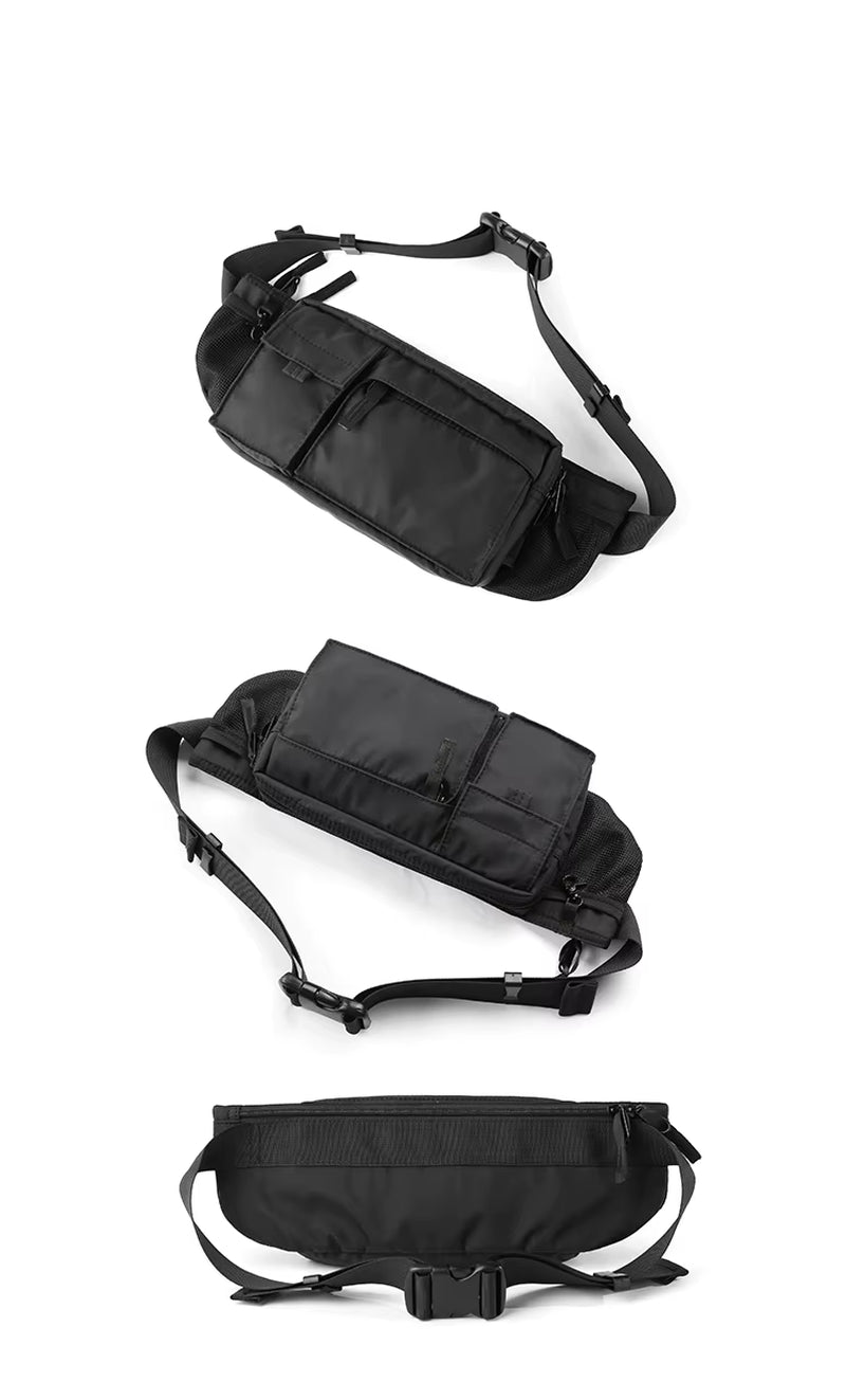Waterproof Fanny Pack Bags for Men Running Belt Bag Customized Logo Sport Waist Bags - MCROONS.COM