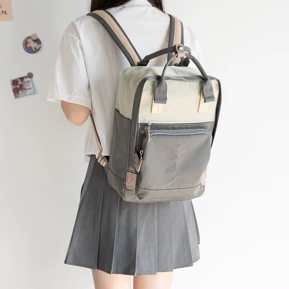 Waterproof Girl Travel Backpack Bags for Girl School Donut Backpack Bags - MCROONS.COM