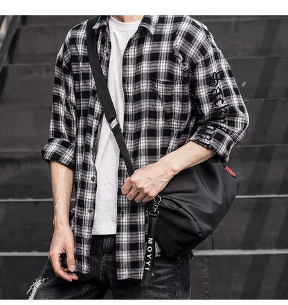 Waterproof Gym Bag Fitness Outdoor Travel Gym Bag Unisex Soft Crossbody Bags Men - MCROONS.COM