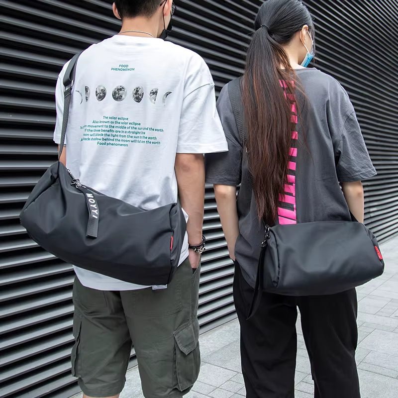 Waterproof Gym Bag Fitness Outdoor Travel Gym Bag Unisex Soft Crossbody Bags Men - MCROONS.COM