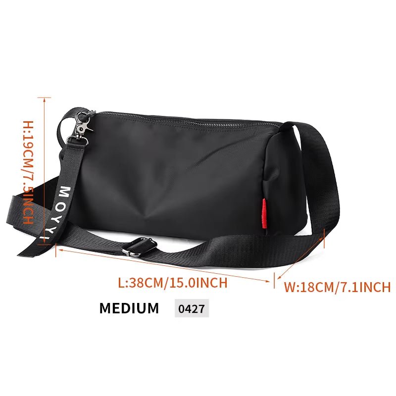 Waterproof Gym Bag Fitness Outdoor Travel Gym Bag Unisex Soft Crossbody Bags Men - MCROONS.COM
