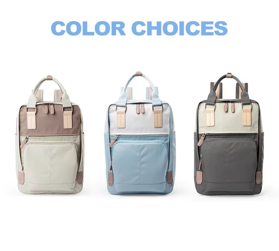 Waterproof Korean Backpack Bags for Girl Donut Backpack Laptop Collage Backpack - MCROONS.COM