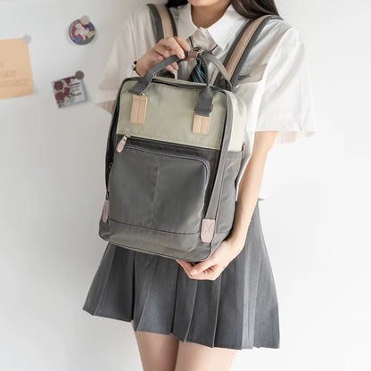 Waterproof Korean Backpack Bags for Girl Donut Backpack Laptop Collage Backpack - MCROONS.COM